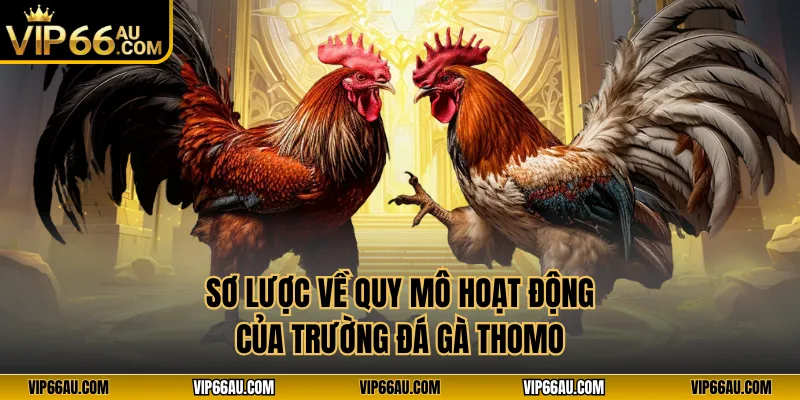 Sơ lược về quy mô hoạt động của trường đá gà thomo